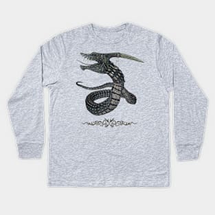 Awesome fantasy cobra Kids Long Sleeve T-Shirt